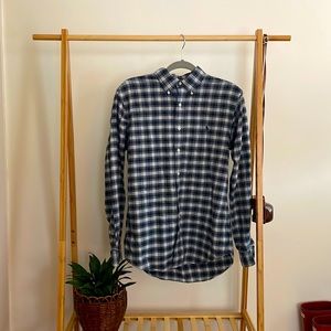 Custom Fit Plaid Shirt By Ralph Lauren.